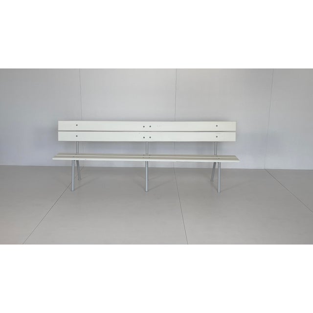 Vintage Industrial Circus Bench, 1950s For Sale - Image 5 of 5