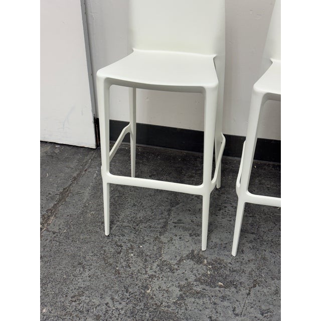 Mario & Claudio Bellini for Heller Bellini Outdoor Barstools, Pair For Sale - Image 10 of 12