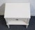 White Pottery Barn Clara Lattice Collection Contemporary Modern 21" Nightstand in Sky White Finish For Sale - Image 8 of 13