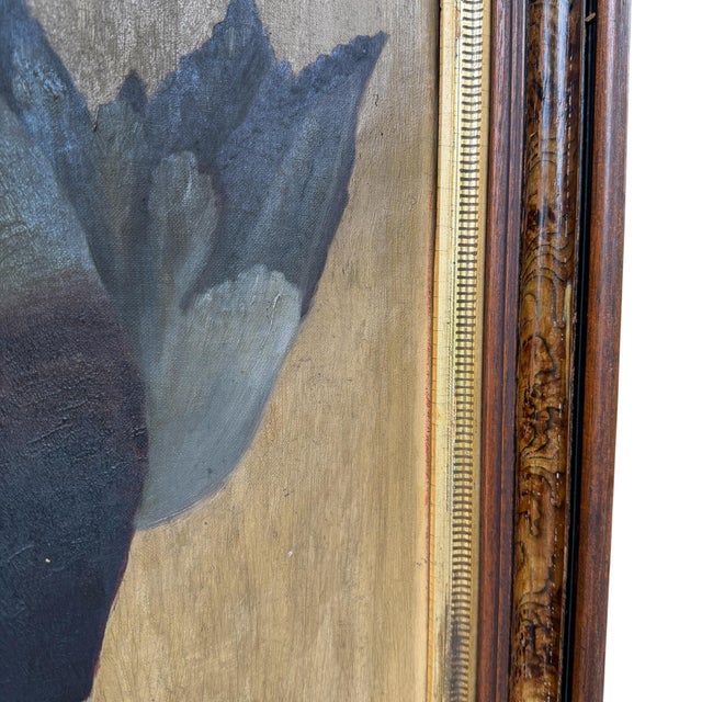 19th Century Mallard Duck Trophy Painting For Sale - Image 12 of 13