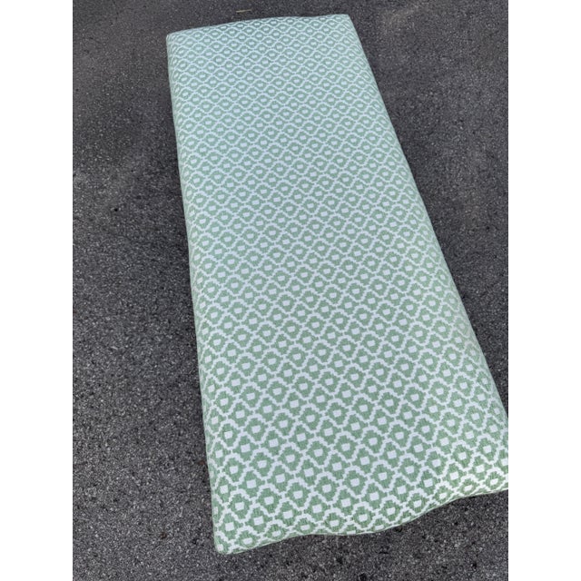 19th Century Newly Upholstered English Bench For Sale - Image 5 of 8