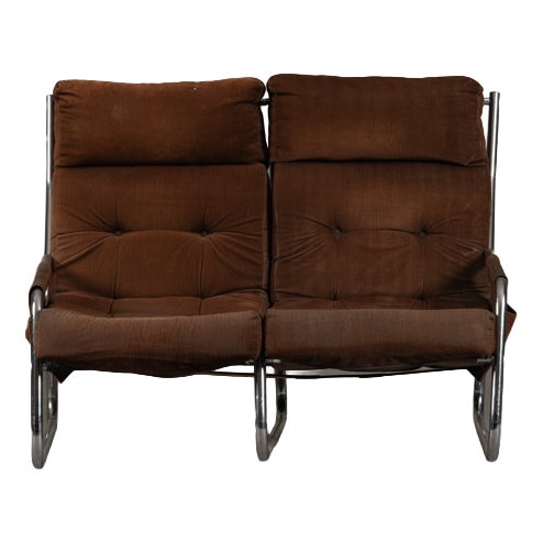 Mid-Century Sofa by Gillis Lundgren for Ikea, Sweden, 1970s For Sale
