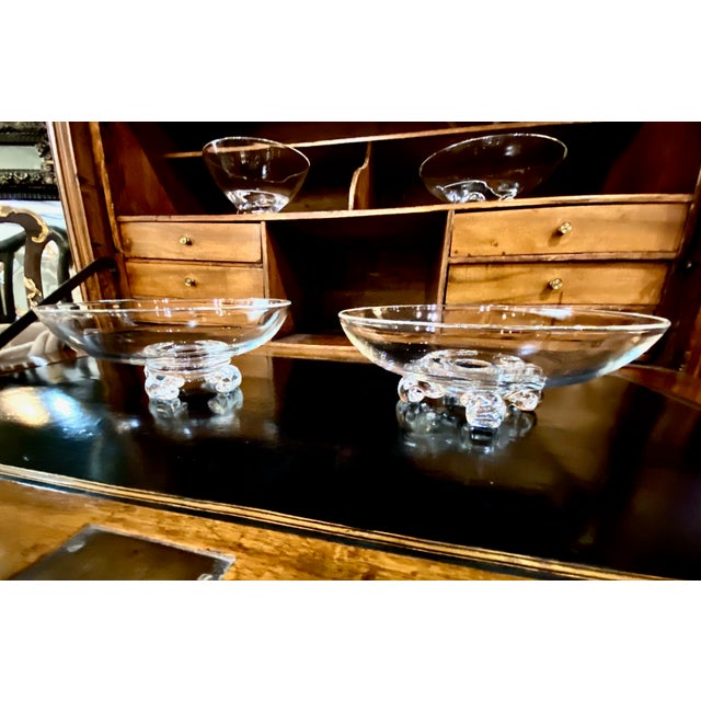 Steuben Pair Steuben Bowls, C. 1950-1960 12 For Sale - Image 4 of 6