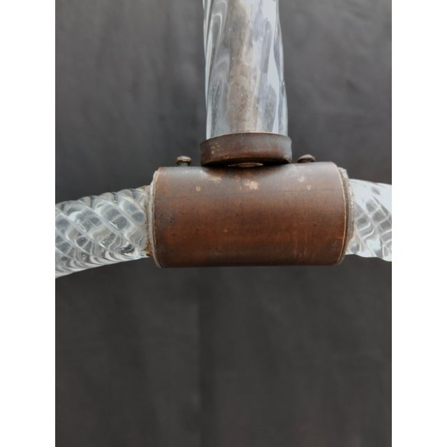 Murano Glass Chandelier from Barovier & Toso, 1940s For Sale - Image 3 of 9