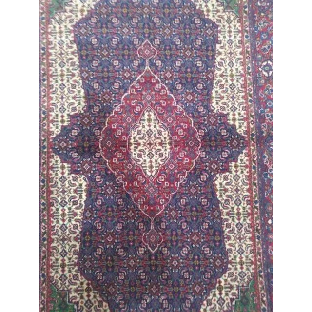 Persian 1970s Vintage Persian Ghiasabad Rug For Sale - Image 3 of 7