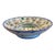 Late 20th Century Large Pedestal Bowl With Floral Motif For Sale