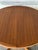 Vintage Danish Teak Round Extendable Dining Table – Mid-Century Modern Scandinavian Dining Table With Leaf For Sale - Image 9 of 11