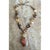Vintage Boho Multi-Gemstone Necklace With Pendant For Sale - Image 12 of 12