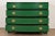 1940s Federal Green Lacquered Mahogany Serpentine Front Dresser Chest by West Michigan Furniture, Newly Refinished For Sale - Image 5 of 15
