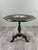 19th Century Napoleon III Lacquered Pedestal Table with Floral Decoration For Sale - Image 3 of 12