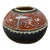 1980s American Southwest Hand-Painted Artisan Gourd For Sale