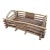 Vintage Rustic Adirondack Style Tray Crafted From Natural Bark on Twigs For Sale