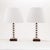 1960s Table Lamp in Rosewood & Glass from Orrefors, Sweden, 1960s, Set of 2 For Sale - Image 5 of 7