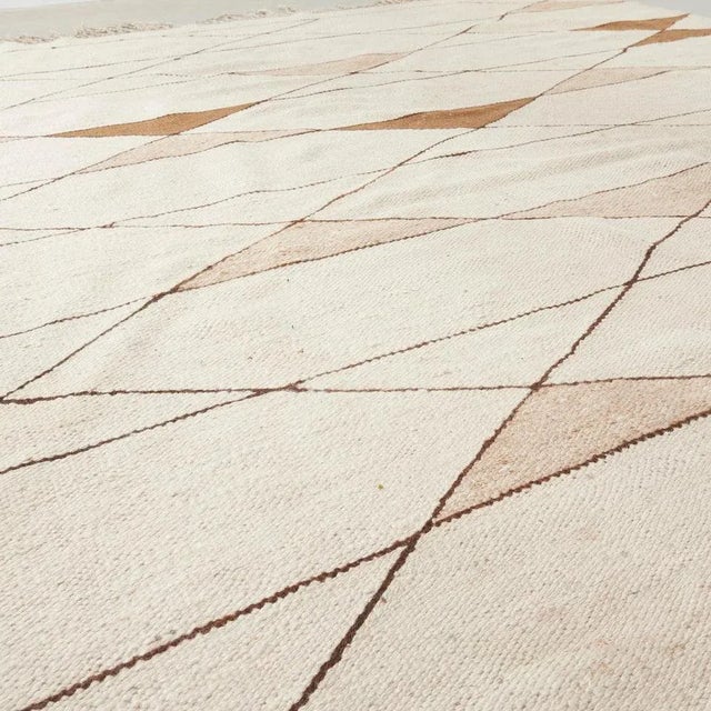 Large Wool Rug, 1970s For Sale - Image 4 of 9