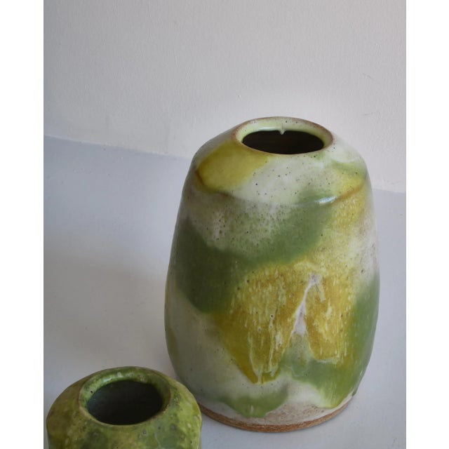 Stoneware Vases by Ole Bjørn Krüger, 1960s, Set of 2 For Sale - Image 11 of 14