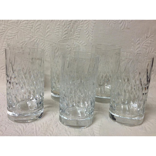 1990s Rogaska Crystal Stacatto Highball Tumblers- Set of 6 For Sale - Image 13 of 13