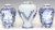 Late 18th Century 18th Century Dutch Chinoiserie Rocaille Delft Pottery Garnitures - Set of 3 For Sale - Image 5 of 10