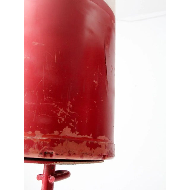 Metal Vintage Large Buoys - a Pair For Sale - Image 7 of 10