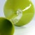 Glass Italian Lemon Glass Vase from Empoli, 1960s For Sale - Image 7 of 8