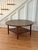 1950s Mid Century Modern Paul McCobb Walnut Wood & Cane Round Coffee Table For Sale In Detroit - Image 6 of 14