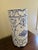 Chinoiserie Vintage Portuguese Blue and White Porcelain Umbrella Stand For Sale - Image 3 of 9