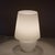 White Murano Glass Table Lamp from Punto Luce, Italy, 1990s For Sale - Image 6 of 9