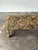 Fully-Upholstered Jacquard Tapestry Parsons Bench, 1980s For Sale - Image 4 of 16