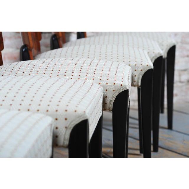 Art Deco Beech Chairs attributed to Halabala for Up Závody, Czech, 1930s, Set of 6 For Sale - Image 4 of 18