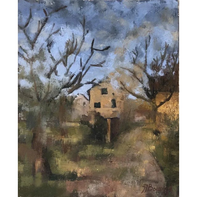 Jean-Jacques Boimond, Chemin de la Golette, Meyrin, 1963, Oil on Canvas For Sale - Image 11 of 11