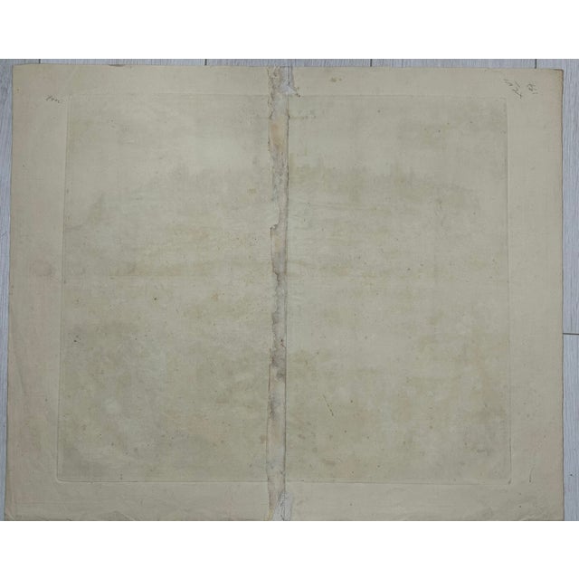 Double-Page Map of Orvieto and Aquapendente, Orvieto Region, 1704 For Sale - Image 3 of 6