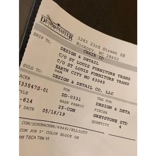 Design Master Claremont Dining Chairs - Set of 4 For Sale - Image 10 of 11