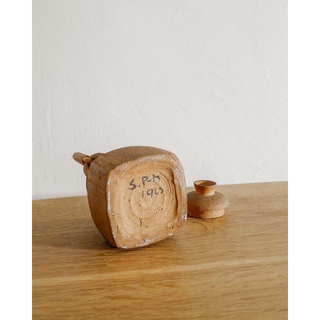 1960s Swedish Mid-Century Stoneware Tea Pot by Signe Persson-melin, 1963 For Sale - Image 5 of 7