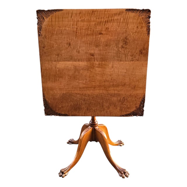 1935 Handmade Tilt-Top Table For Sale