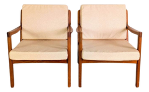 Vintage Armchairs from France & Søn, Set of 2