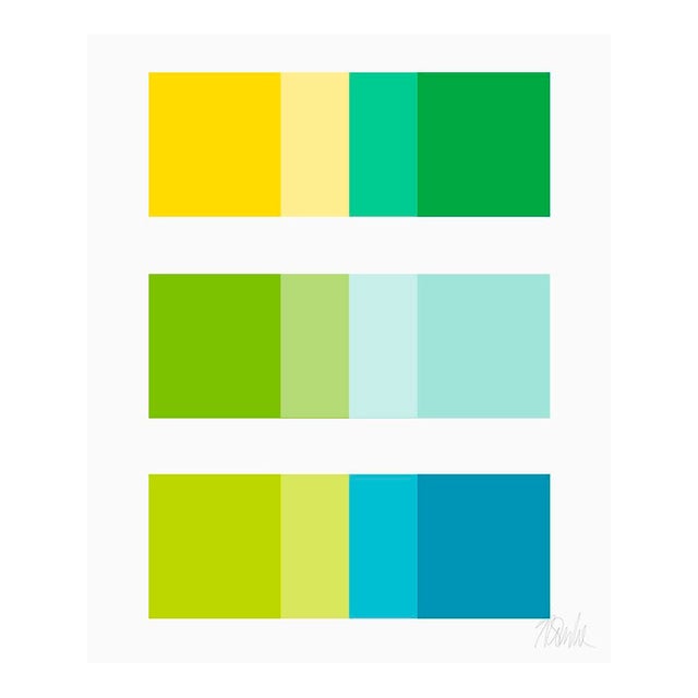 Beautiful Couples No. 2 Fine Art Print 30" X 40" by Liz Roache For Sale