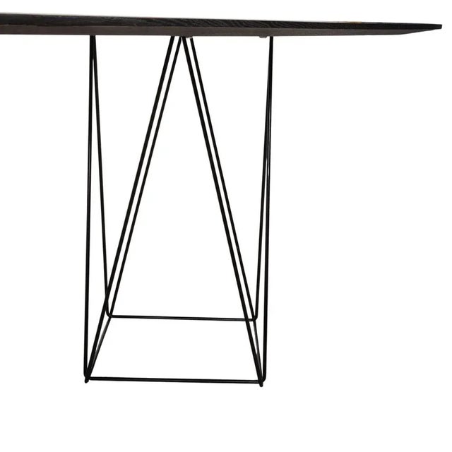 Modern Joco Wooden Dining Table in Black from Walter Knoll For Sale - Image 3 of 12