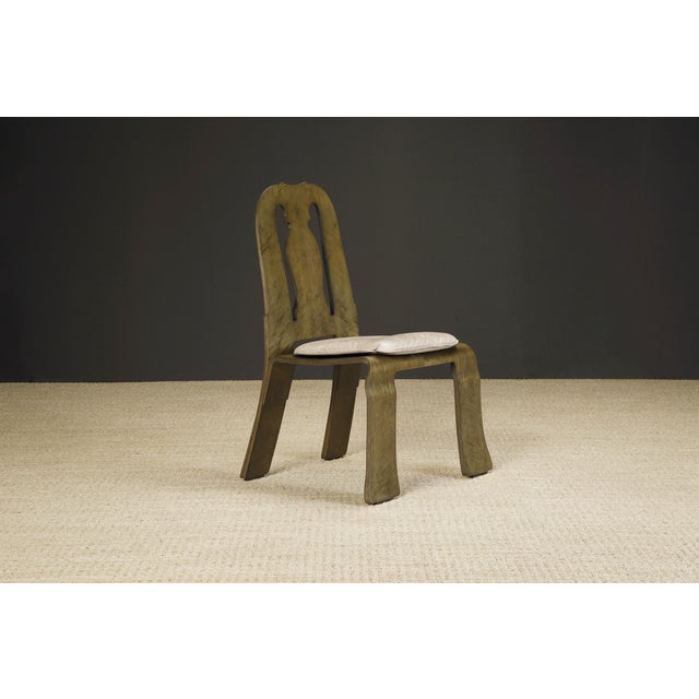 Wood Robert Venturi 'Queen Anne' Chair for Knoll International, C. 1985, Signed - Set of 4 For Sale - Image 7 of 12