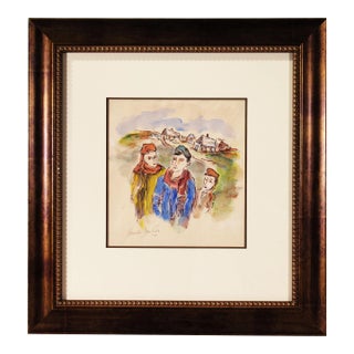 Boris Deutsch, Jewish Family, 1968 For Sale