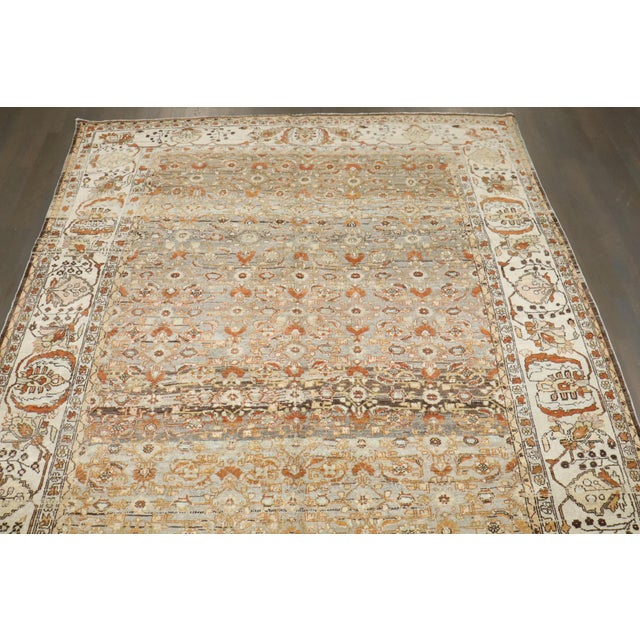 Antique Zabihi Collection Persian Malayer Rug For Sale - Image 10 of 10