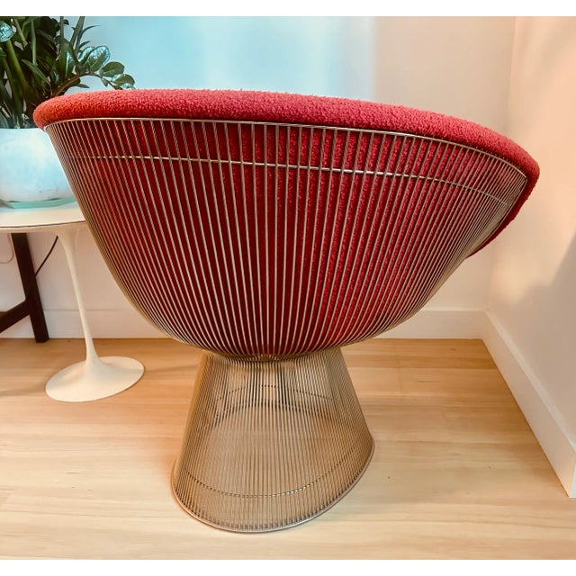 Knoll Warren Platner Lounge Chair Knoll Mid Century Modern Space Age For Sale - Image 4 of 7