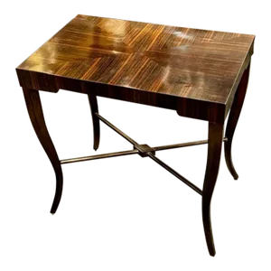 Rosewood Side Table by Karl Springer
