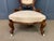 Brown Victorian Walnut Upholstered Salon Chair, 1870 For Sale - Image 8 of 14