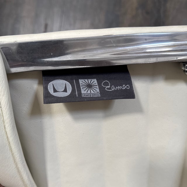 Charles + Ray Eames for Herman Miller Eames Aluminum Group Management Ottoman For Sale - Image 9 of 12