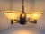 Metal Early 21st Century 5-Light Postmodern Mission Style Chandelier in Brushed Nickel Finish For Sale - Image 7 of 10