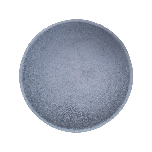 Gray Rubble Vessel Large For Sale - Image 8 of 11