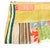 Retro 1960s Handmade Quilt With Vintage Fabric Panels and Velvet Ribbon Trim For Sale In San Francisco - Image 6 of 9