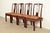 Chinoiserie Antique Chinese Carved Rosewood Dining Chairs With Mother of Pearl Inlay, Circa 1890s For Sale - Image 3 of 13