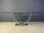 1970s Vintage Acrylic Glass and Brass Dining Table, 1970s For Sale - Image 5 of 13