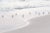 Contemporary Minimalist Coastal Art Print, 45 X 30" Fine Art Photograph, 'Sanderlings' Sandpiper Print, Neutral Beach Wall Art For Sale