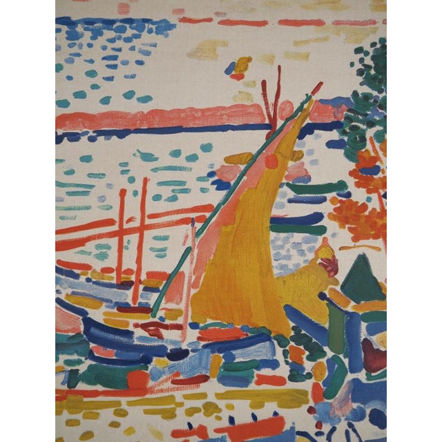 André Derain, Fauvist Port of Collioure, Signed Lithograph For Sale - Image 6 of 9